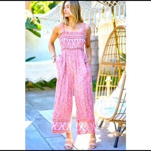 Davi & Dani blue floral jumper .